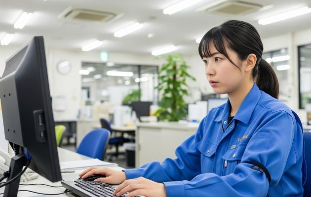 機械エンジニアとはどんな仕事かわかり転職に成功して働く女性