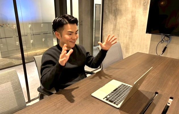 株式会社ReAMに転職してCAとして働く、社員の中條慎平さんの横顔