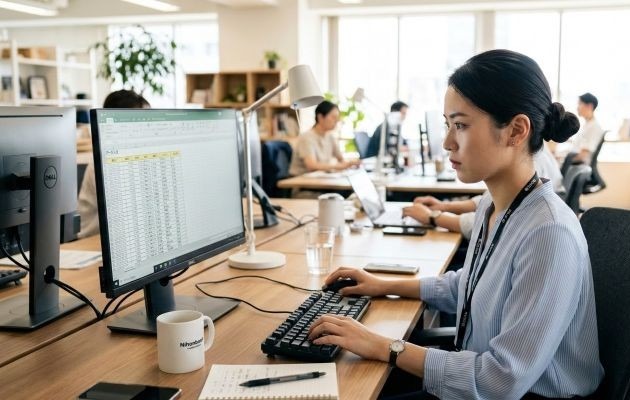 AIの影響で事務職がなくなると言われる時代でも、人間の強みを活かして仕事をする女性