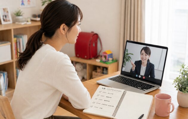 ダブルワークではなく正社員として転職を目指しているシングルマザーの女性